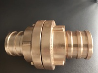 Raccord de poteau d'incendie en aluminium forgé par oxydation anodique, personnalisé, à prix usine compétitif