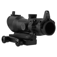 Optique MZJ 1x32 Rouge Vert Illuminé Point Rouge Visée Chasse Point Rouge Réflexe Viseur