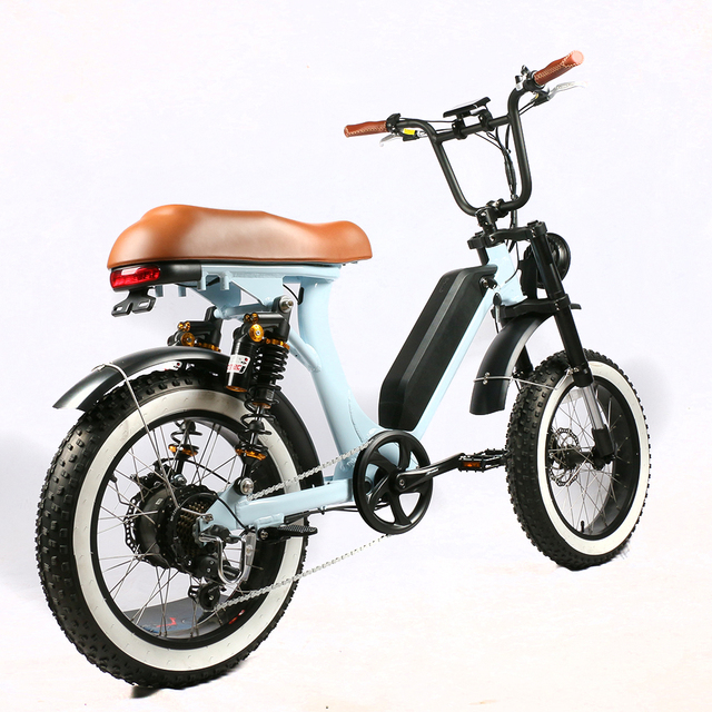 Newest Design 20 Inch E Bike Super Long Rang 48V 13AH Lithium Battery Fat Tire Electric Bike 73 RX 500w for Wholesale