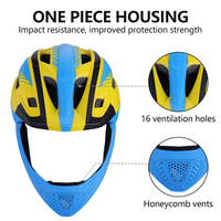 Cool Full Face EN1078 Downhill Mountain Casque Pour Enfants Enfants Respirant Léger et Personnalisable adultes taille et Logo