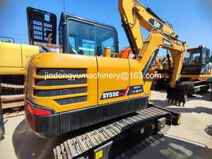 รถขุดมือสอง SANY SY55C คุณภาพสูง ระบบไฮดรอลิก รถขุดตีนตะขาบ SY55 - Product Image 4