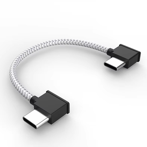 كابل نقل بيانات متين من نوع C إلى نوع C مع غلاف من النايلون TPE لجهاز التحكم عن بعد والجهاز اللوحي لطائرة DJI Mavic Mini SE/Mavic <span class=keywords><strong>2</strong></span> Pro - Product Image 1