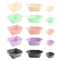 Bol de Fermentation Pliable en Silicone Alimentaire Résistant à la Chaleur, Compatible Lave-Vaisselle et Four, Idéal pour la Cuisson du Pain