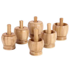 Outil manuel en bambou pour écraser l'ail, écraseur d'ail, bricolage à domicile, Dao Garlic Nanzhu, pot de cuisine pour l'ail, mortier, outils pour fils - Product Image 6