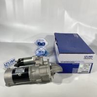 Moteur de démarrage IZUMI ORIGINAL TD27 BD30 FE6 NE6 BD30 RF8 TD42 TD23 PF6 24V 11T 6KW Moteur de démarrage diesel pour Nissan