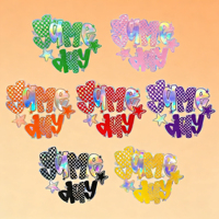 Patch en chenille thermocollant, patch brodé au crochet, patch en chenille personnalisé, patch en chenille thermocollant pour vêtements