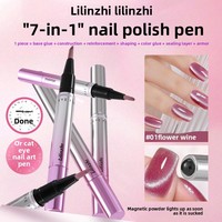 Stylo pour cuticules effet œil de chat, soin des ongles, huile nourrissante, séchage rapide sans cuisson, longue durée, double embout à billes magnétiques