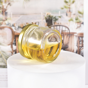 Nouveau produit de bonne qualité, mini pot en verre fantaisie de 25 ml pour le miel, la confiture, les cornichons, la sauce aux pommes, le lait, la confiture avec bouchon à vis - Product Image 3