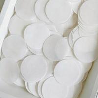 Papier gaufré comestible imprimable, pièces rondes, papier photo personnalisé, papier de riz rose, 100 feuilles, décorations de gâteau pour mariage et anniversaire, A4