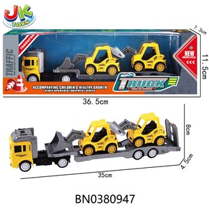 Modelo personalizado ingeniería camión tobogán de juguete remolque de juguete de plástico niños bulldozer de juguete para niños OEM/ODM - Product Image 6