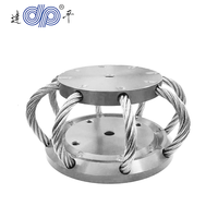 Isolateur de câble métallique série GGQ pour usage maritime, structure compacte, isolateur anti-vibrations