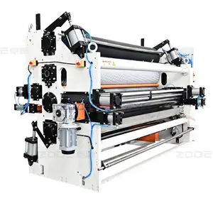 ZODE China Made Tissue Converting Equipment Embossing Lamination Toilet Paper Making Rewinding Machine