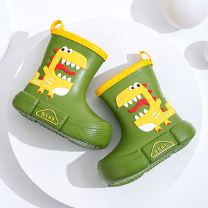 Fabriek Groothandel Kinderen Waterdichte Regenlaarzen Met Dinosaurus Cartoon Ontwerp Eva Licht Gewicht Voor Kinderen En Babys - Product Image 5