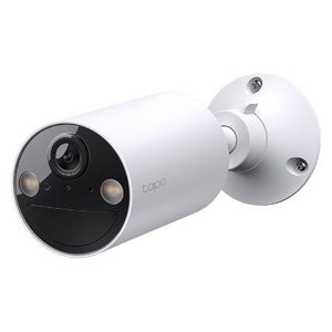 Cámara de Vigilancia Tapo TC82 WiFi para Exteriores, IP65, 8MP, 2.7K, Gran Angular de 120°, Sensor CMOS, Recargable, Blanca, 2304x1296 - Product Image 1
