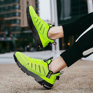 Nuevos zapatos para correr para hombre, zapatos deportivos transpirables para exteriores, zapatillas ligeras para hombre, <span class=keywords><strong>calzado</strong></span> cómodo para entrenamiento atlético - Product Image 2