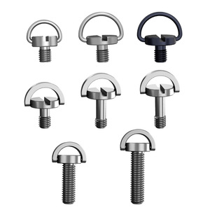 M5 Quick Release Hand <b>Screws</b> Stainless Steel <b>Round</b> <b>Head</b> Internal Hex For Selfie Stick Monitor Base - Product Image 1