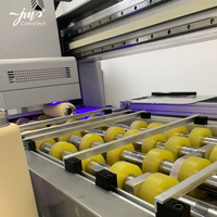 Botol putar silinder baja tahan karat mesin cetak UV JM-2500 Printer Inkjet cetak batch