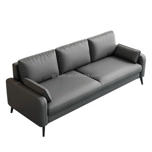 Ensemble de Mobilier de Salon Moderne en Cuir Synthétique PU Noir, Incluant un Fauteuil Lave-Tête avec Cuvette Noire, Chariot de Barbier pour Usage Esthétique - Product Image 2