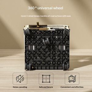 2-in-1 Wheeled Pet <strong>Carrier</strong> <strong>Backpack</strong> Zipper Breathable <strong>Dog</strong> Travel <strong>Carrier</strong> Removable Mat Mesh Ventilation Windows Oxford Material - Product Image 4