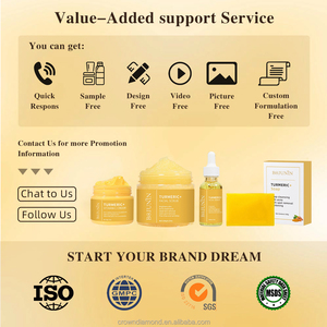 <span class=keywords><strong>Meilleur</strong></span> kit de soin du <span class=keywords><strong>visage</strong></span> à base de plantes hydratant à la vitamine C éclaircissant réparateur blanchissant <span class=keywords><strong>anti</strong></span>-<span class=keywords><strong>âge</strong></span> <span class=keywords><strong>anti</strong></span>-acné au curcuma - Product Image 6