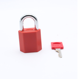 Bảo mật cao Windproof và không thấm nước nhựa Ổ Khóa Tự lưu trữ hình chữ nhật Chống Trộm ổ khóa overlock Key - Product Image 5