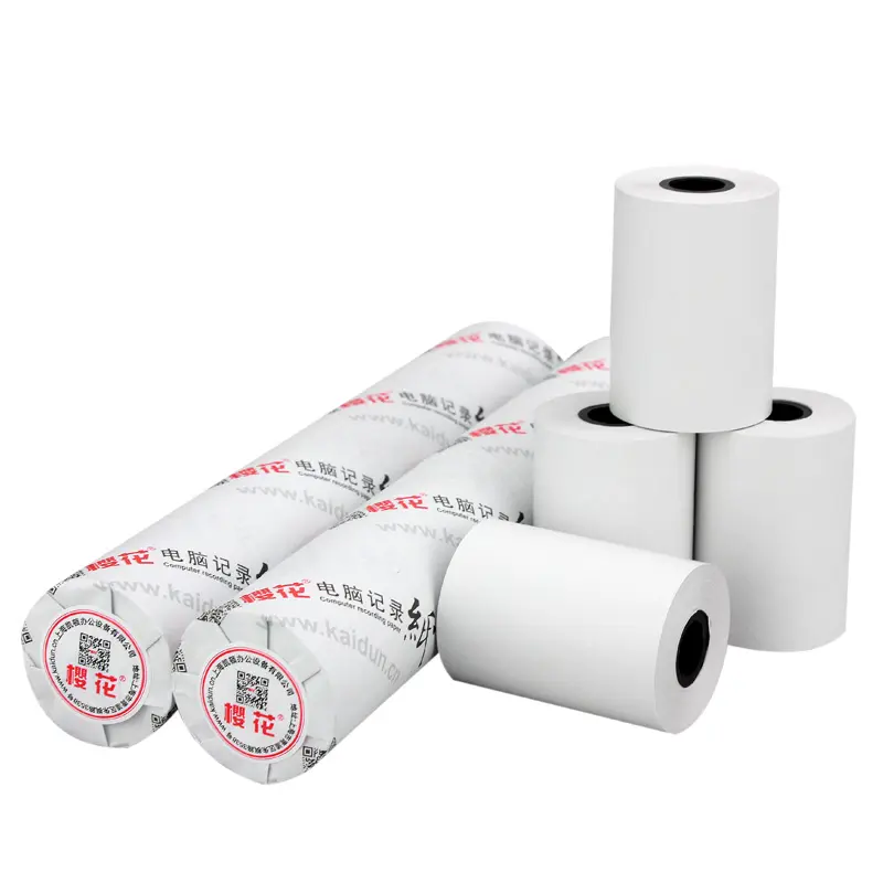 Auf lager fabrik preis High qualität thermische papier rollen 3-1/8 * 230ft Custom größe thermische papier rollen