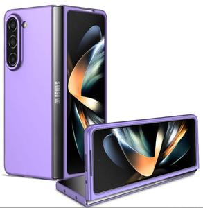 Coque de téléphone mate colorée pour Samsung Galaxy Z Fold 7 6 5 <span class=keywords><strong>Fold4</strong></span> Z Fold 3 <span class=keywords><strong>5G</strong></span> Stand Cover Protective Hard Back Cases - Product Image 3