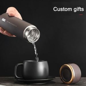 Free Logo Smart Stainless Steel Double Insulated Vacuum <b>Thermos</b> Water <b>Bottle</b> With LED Temperature Display - Product Image 2