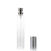 Vide 33ml Clair Parfum Bouteille De Luxe À Sertir Cou Bouteille De Parfum Avec Pompes En Aluminium Pulvérisation OEM