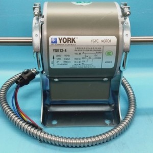 มอเตอร์ York YSK12-4 220V 50Hz อะไหล่เครื่องปรับอากาศแบบรวมศูนย์ แกนคู่ แกนทองแดงแท้ - Product Image 1