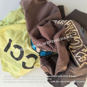 Trapos de Algodón de Colores de Alto Rendimiento, Diseñados para Operaciones de Maquinaria en Talleres - Product Image 4