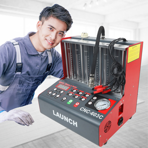 Probador limpiador de inyector de combustible ultrasónico para coche CNC602A, versión de Software más nueva, probador de batería para inyectores de gasolina - Product Image 2