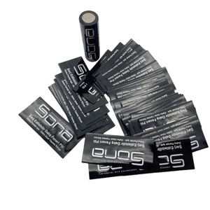 Đầy Màu sắc PVC nhiệt co lại ống 0.08*30*72 Mét PVC nhiệt co lại tay áo cho 18650 tế bào duy nhất 18650 pre-cắt PVC logo in Thu Nhỏ Ống - Product Image 1