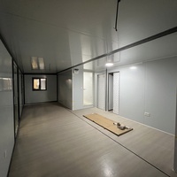 Nouveau design de maison conteneur créative idées de Cube C Box modulaire préfabriqué personnalisé pour forêt jardin extérieur solution de vie élégante