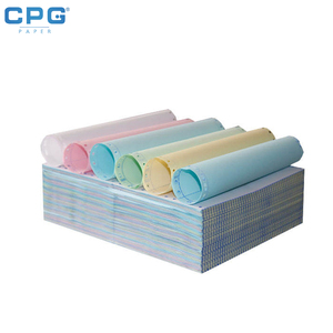 Papel NCR de 3 Capas, Formulario Comercial Continuo, Papel Sin Carbón de 48 g/m² para Impresión Profesional de Oficina - Product Image 1