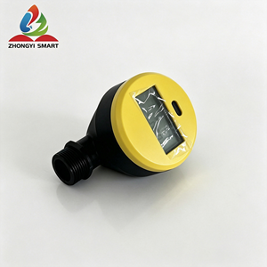 ZHONGYI DN15 Smart Nylon Ultrasonic <b>Water</b> <b>Meter</b> Threaded Connection IP65 Protection R250 Range 0.01-3.125 M/h <b>Flow</b> Rate - Product Image 1