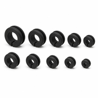 Anneau d'étanchéité en silicone personnalisé, résistant à la chaleur, flexible, pour le protection des câbles et des tuyaux