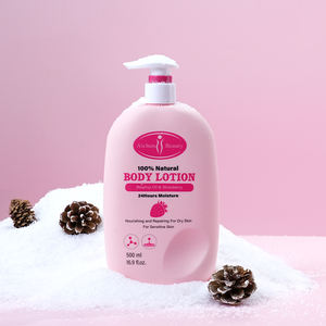 Loción Corporal de Rosa Mosqueta 100% Natural con Fresa, Nutritiva y Reparadora para Piel Seca, Loción Corporal Blanqueadora Perfecta 24h - Product Image 1