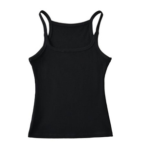 Nuovo Arrivo: Top in Jersey Personalizzato per <span class=keywords><strong>Donna</strong></span>, Senza Maniche, per <span class=keywords><strong>Fitness</strong></span> Estivo, Servizio OEM ODM, Canotta da Palestra per <span class=keywords><strong>Donna</strong></span> - Product Image 1