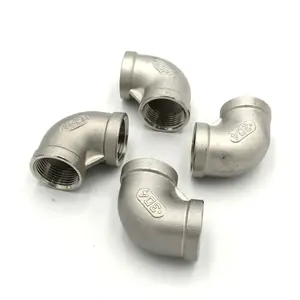 Factory Wholesale Bspt Npt Bsp Din 2999 Stainless Steel Tube Pipe Fitting Elbow