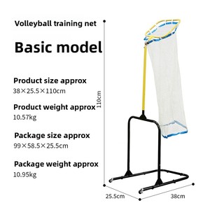 <span class=keywords><strong>Red</strong></span> de <span class=keywords><strong>Voleibol</strong></span> Portátil Ajustable con Recolector de Balones Multifuncional, Fácil de Montar y Transportar para Prácticas de <span class=keywords><strong>Voleibol</strong></span> - Product Image 6