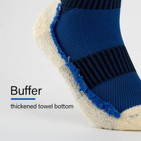 Chaussettes de sport antidérapantes de haute qualité pour hommes, idéales pour la course, le football et le trampoline – Nouvelle collection tendance