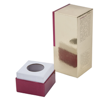 Boîtes à fentes personnalisées avec couvercle pour flacons de parfum écologiques en carton, portables, 30ml, 50ml, 100ml, pour emballage de bouteilles vides