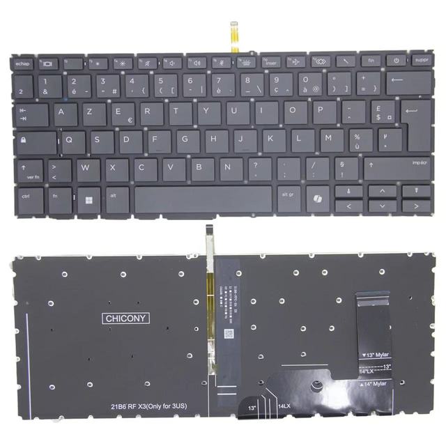 Laptop Keyboard for HP EliteBook 830 840 845 G9 G10 G11 ZBook Firefly 14 G9 G10