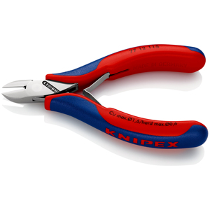 Cortador Diagonal Electrónico KNIPEX 77 12 115 SB con Mangos Multicomponentes de 115 mm - Product Image 2