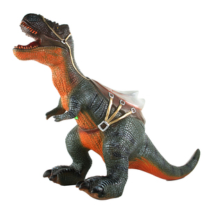 Drôle Jeu 100cm Grande Simulation Ride On Animal 3D Modèle Lumière Histoire Musicale Géant Grand <span class=keywords><strong>Dinosaure</strong></span> Jouets - Product Image 6