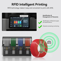 Filamen 3D Bambu Lab PLA Basic 1.75MM 1kg/gulung RFID untuk Pencetakan Cerdas 3D untuk Printer FDM 3D Cepat