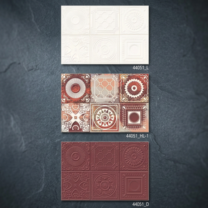 Carreaux de mosaïque en céramique brillants 300x450mm 30x45cm, briques réfractaires pour murs extérieurs de restaurants, carreaux de porcelaine pour intérieur - Product Image 5