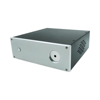 Boîtier d'amplificateur audio professionnel en aluminium CNC, haute précision 10000Q, châssis sonore HiFi Bluetooth 4 canaux pour l'audio domestique et automobile