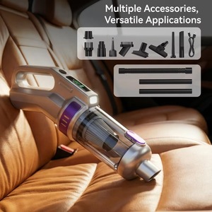 Aspirateur sans fil haute puissance 20000PA, sans balais, écran LED, vidage de la poussière en un clic, fonction soufflage pour voiture, maison, canapé - Product Image 3